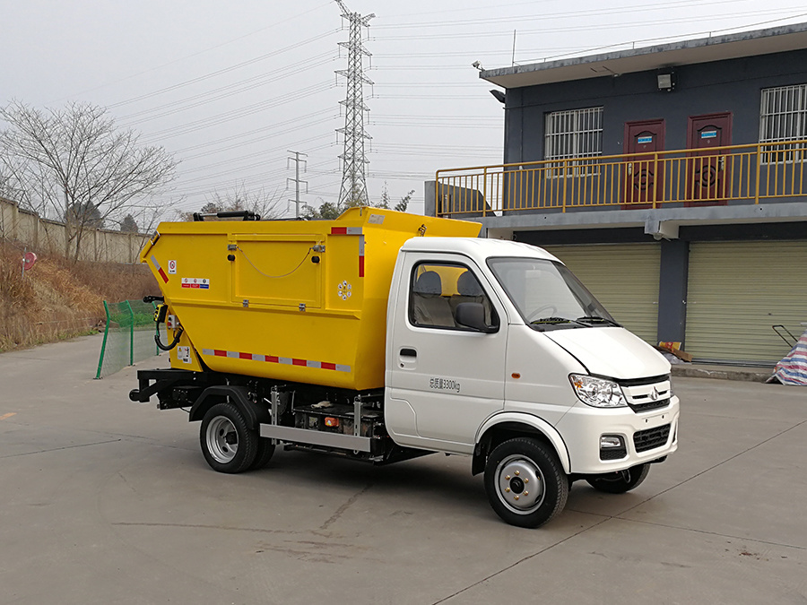 純電(diàn)動自裝(zhuāng)卸式垃圾車(chē)