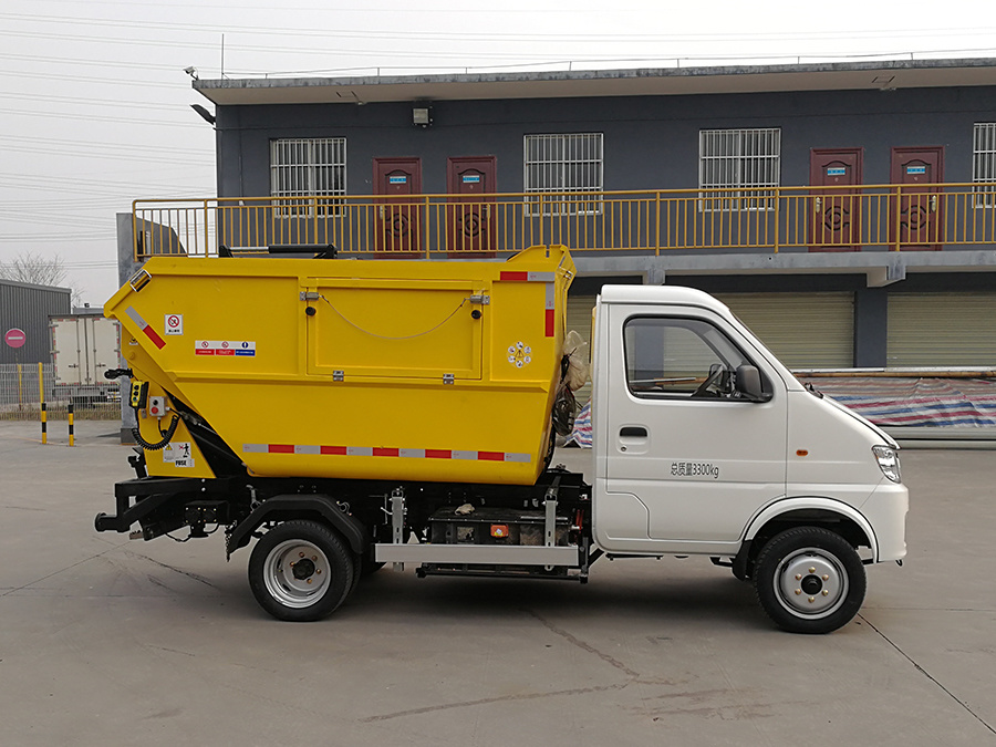 純電(diàn)動自裝(zhuāng)卸式垃圾車(chē)
